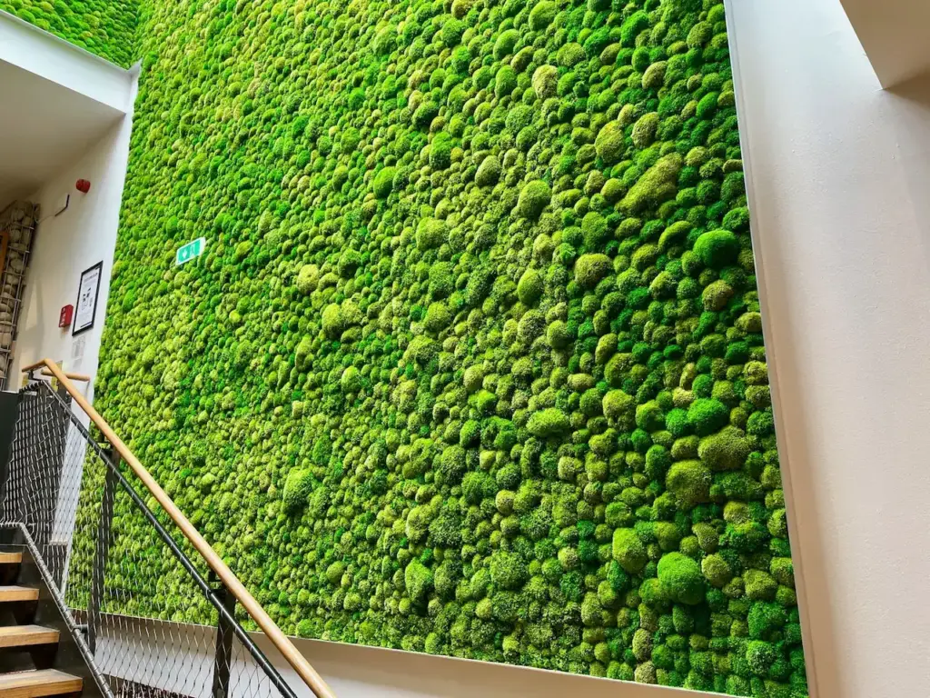 Green Moss Wall Garden